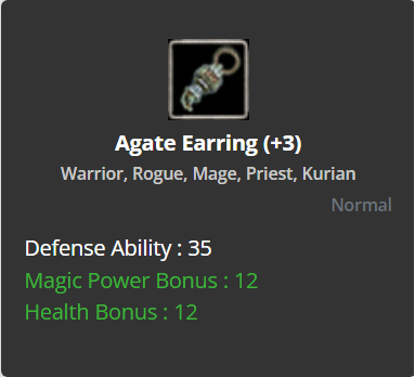 Agate Earring +3